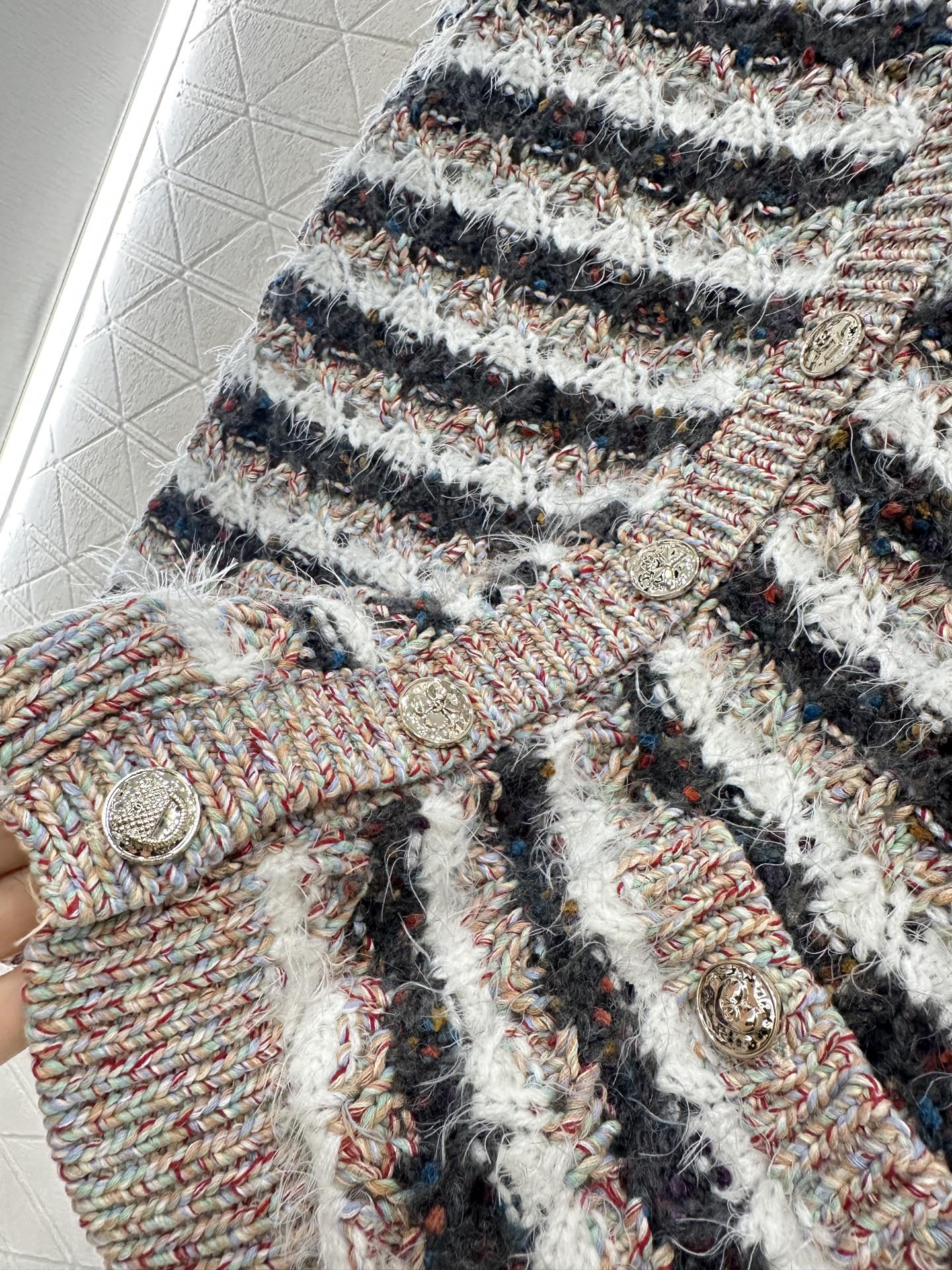 C*♥2025 New Arrival Knitted Cardigan and Skirt Set