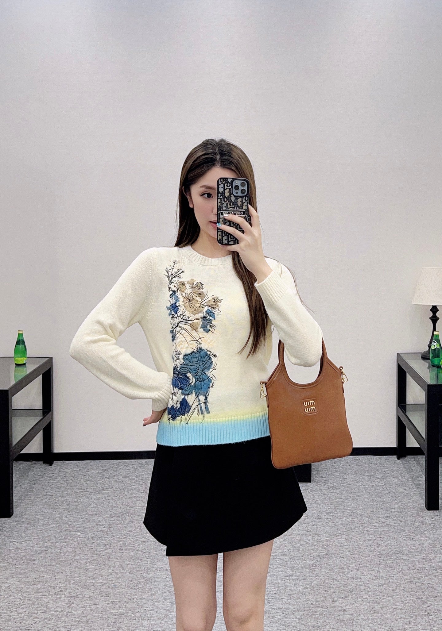 D*♥2025 New Arrival Embroidered Sweater