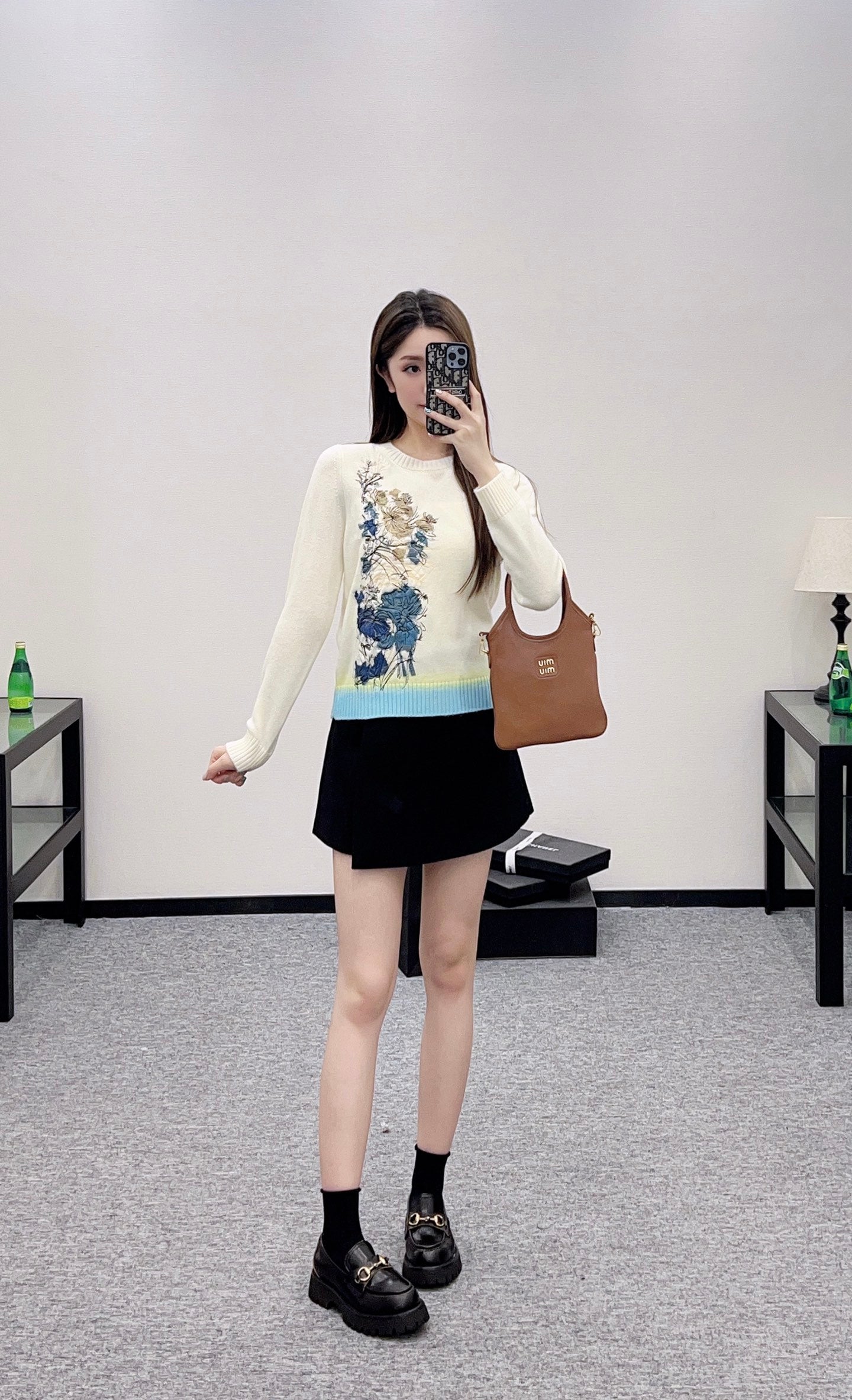 D*♥2025 New Arrival Embroidered Sweater