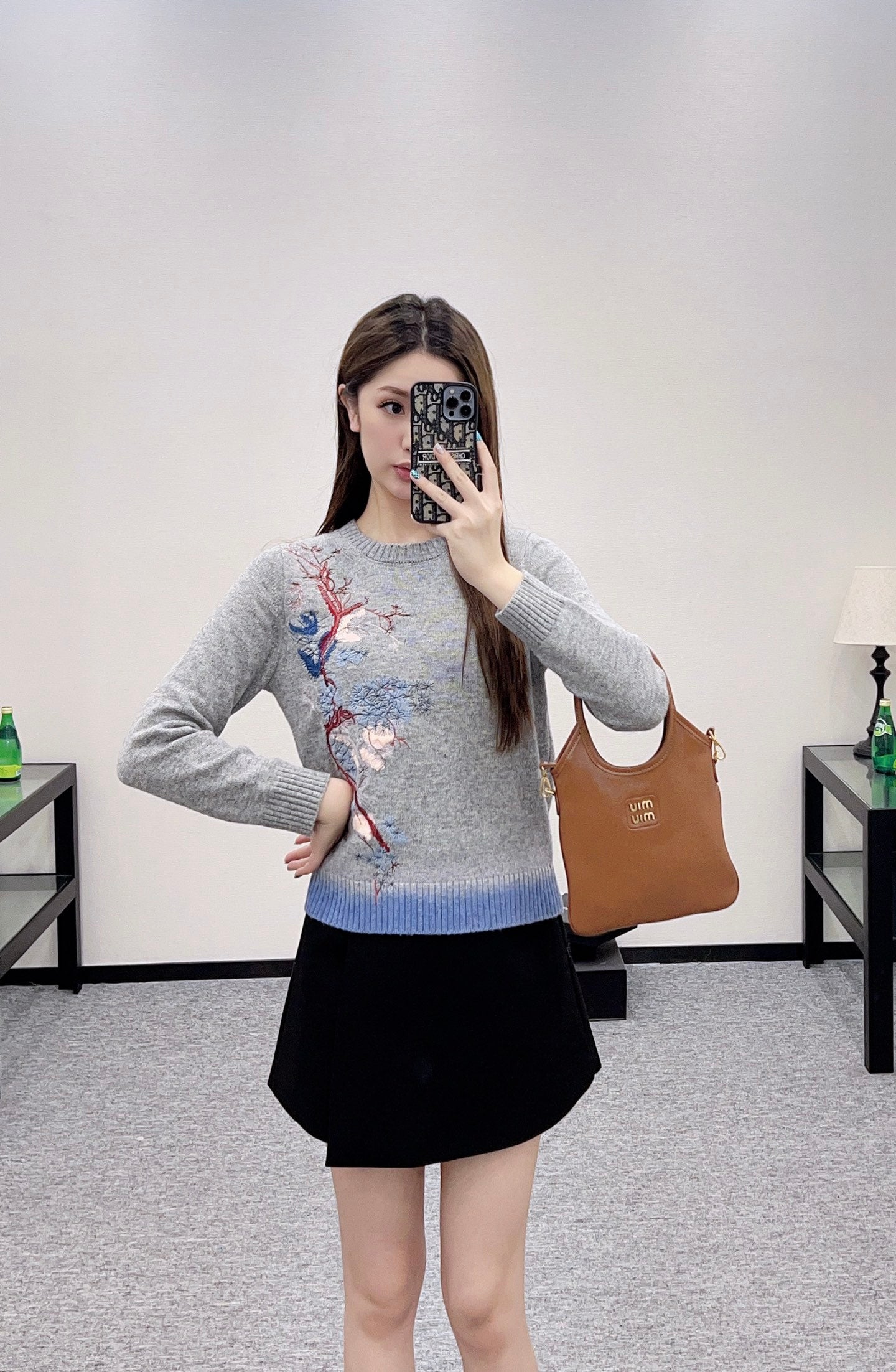 D*♥2025 New Arrival Embroidered Sweater