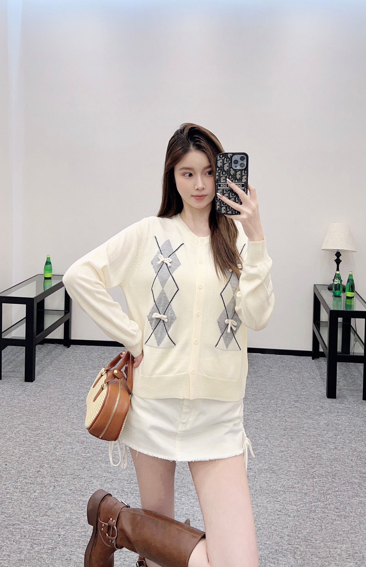 Mi*mi*♥ 2025 New Arrivals Knitted Cardigan