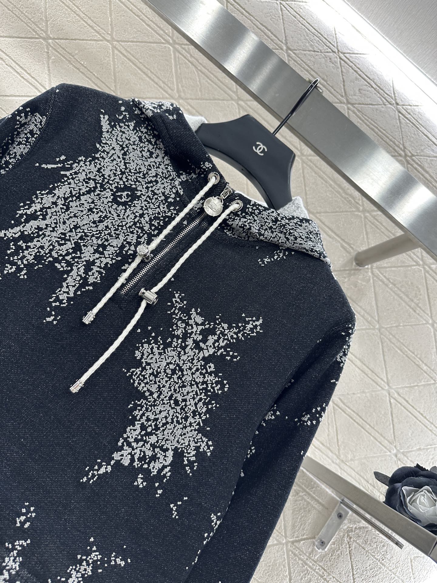 C*♥2025 New Arrival Hooded Sweatshirt and Skirt Set