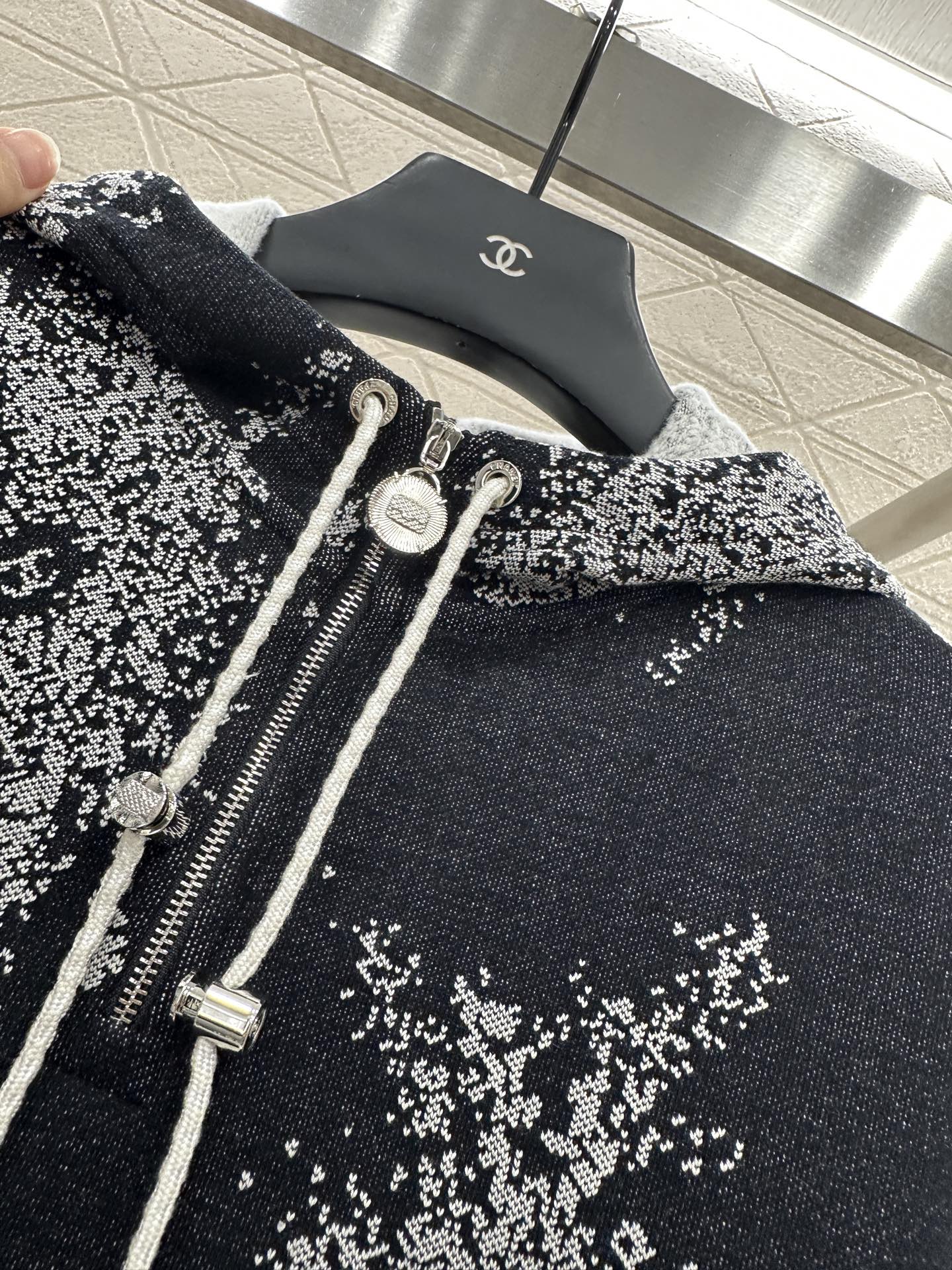 C*♥2025 New Arrival Hooded Sweatshirt and Skirt Set