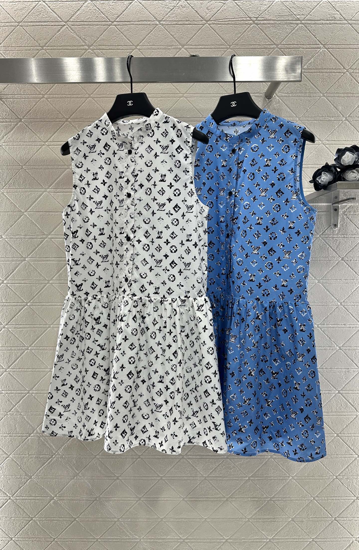 Louis*♥2025 New Arrivals Printed Vest Dress