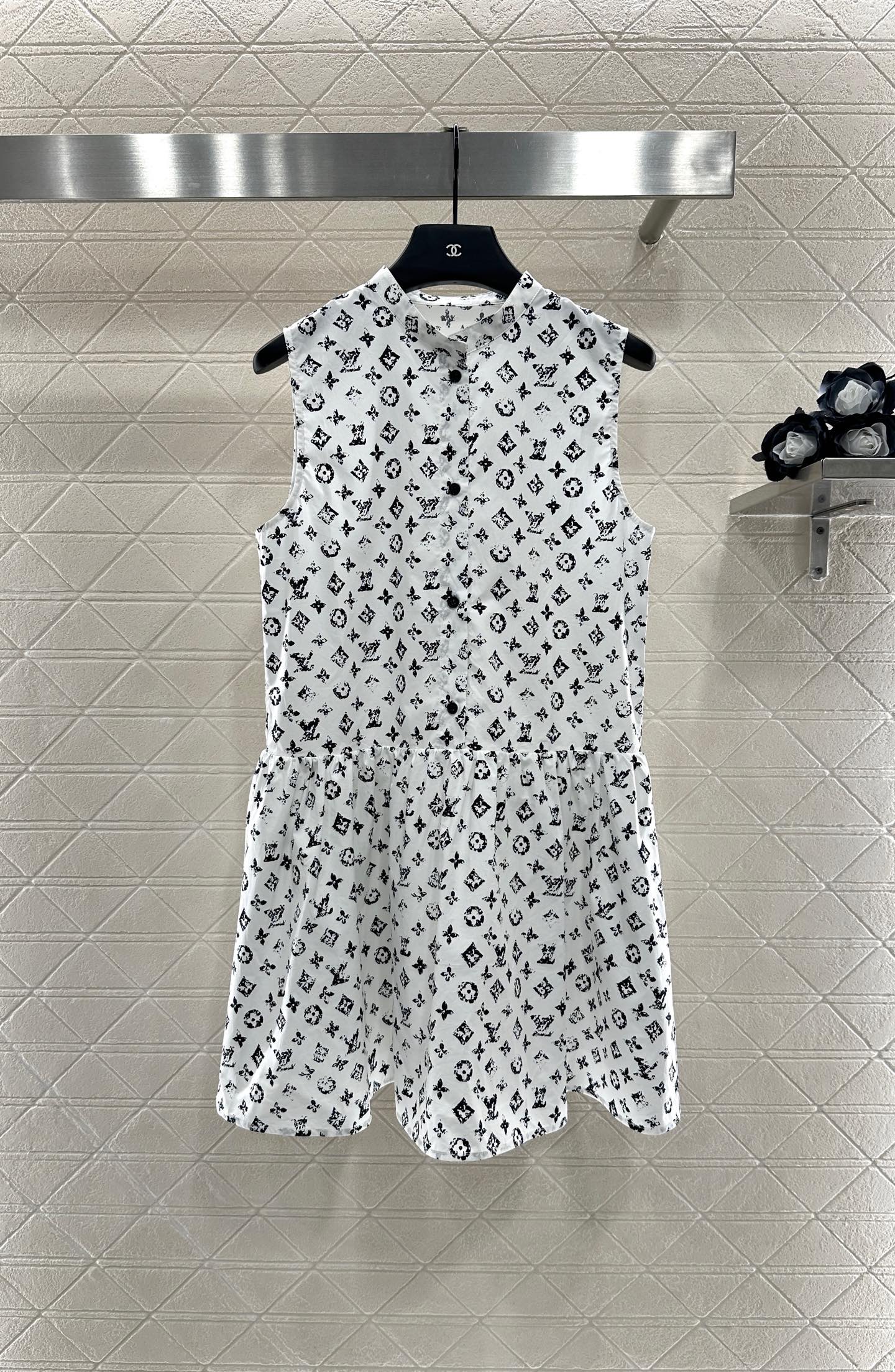 Louis*♥2025 New Arrivals Printed Vest Dress