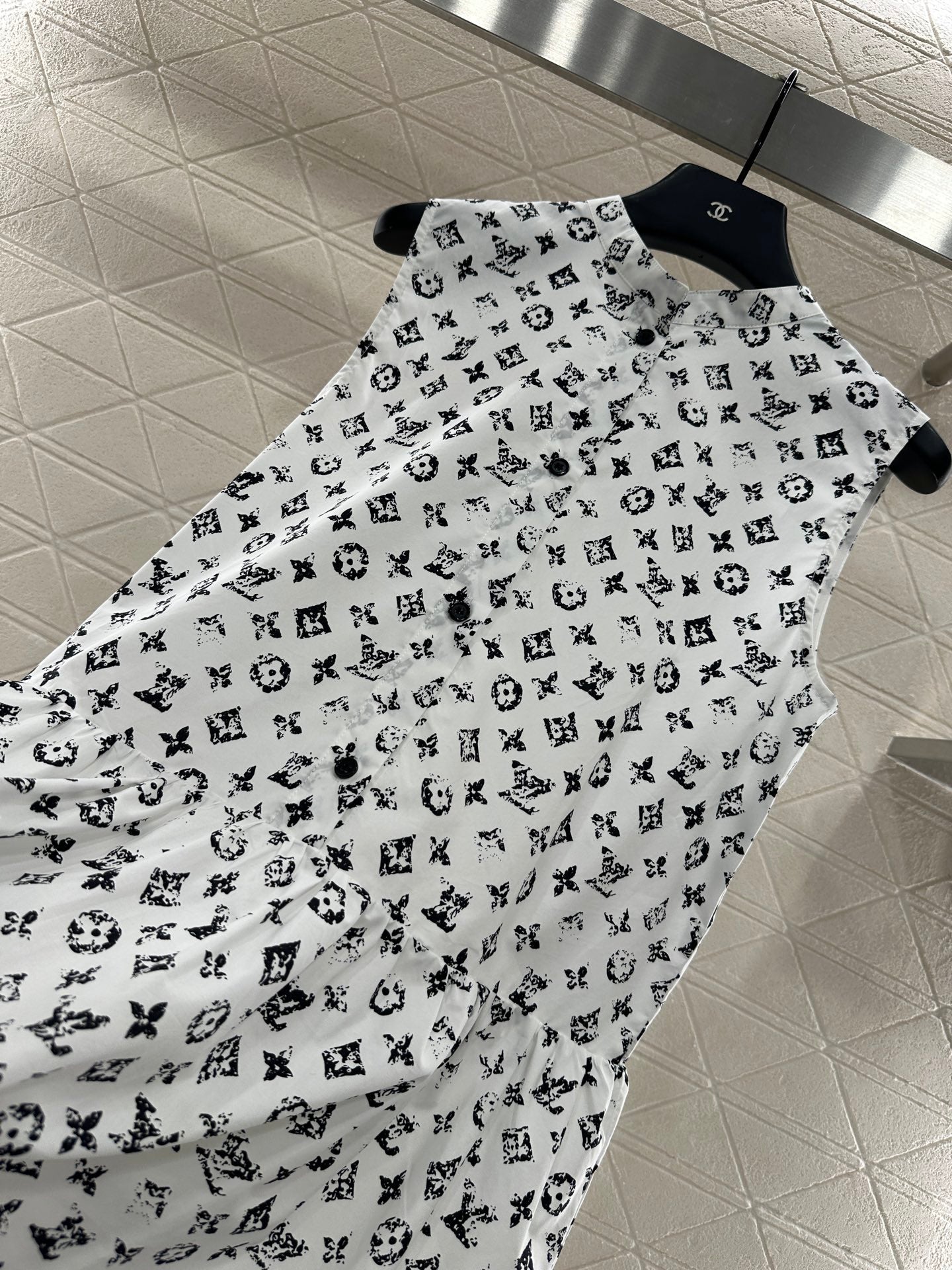 Louis*♥2025 New Arrivals Printed Vest Dress