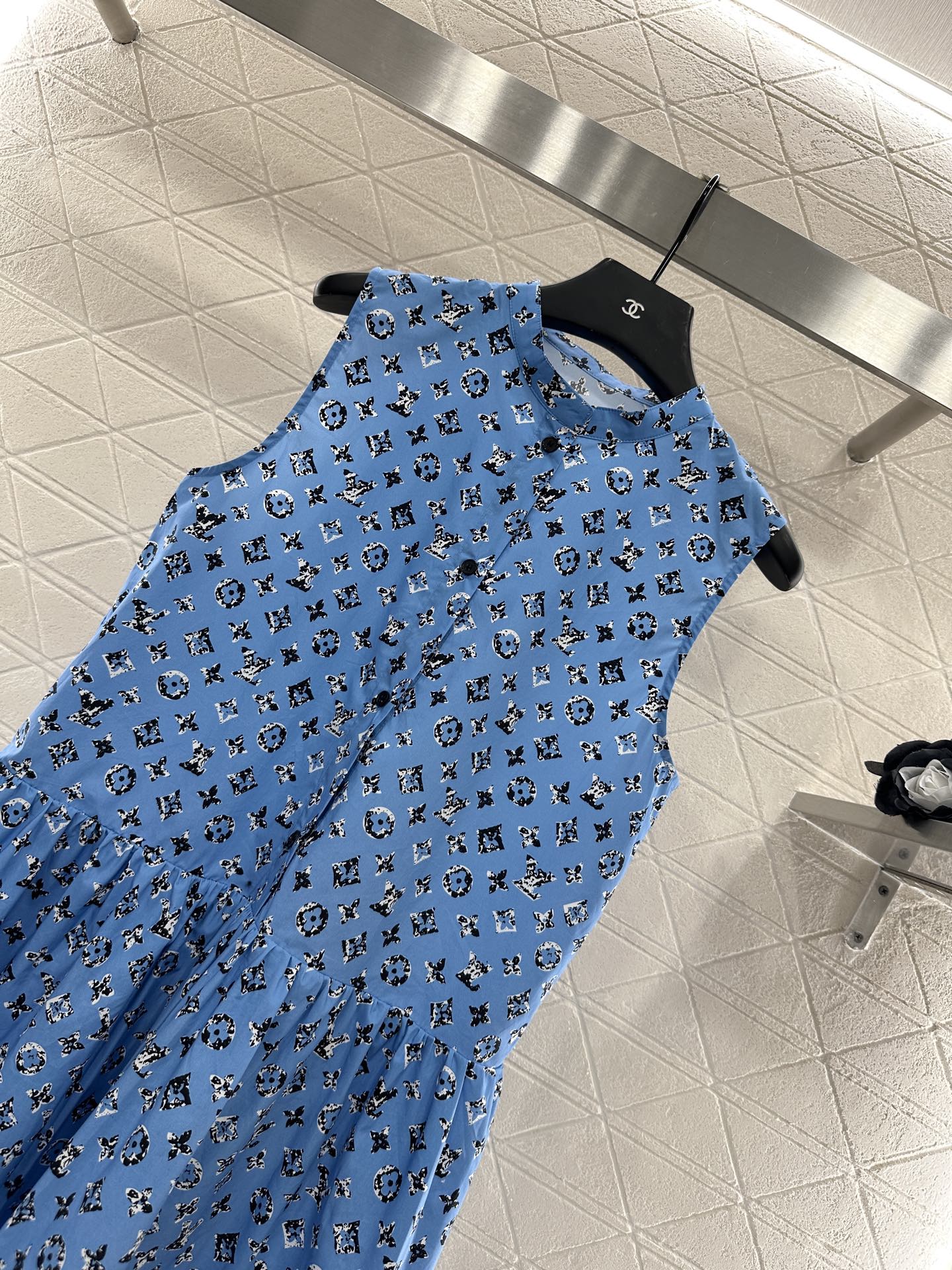 Louis*♥2025 New Arrivals Printed Vest Dress