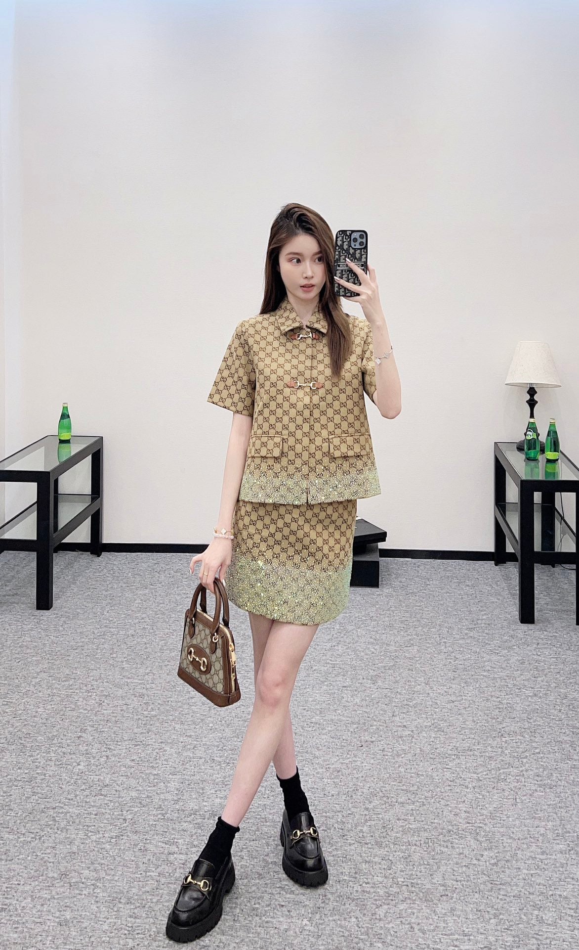 G*♥ 2025 New Arrivals Jacket and Skirt Set