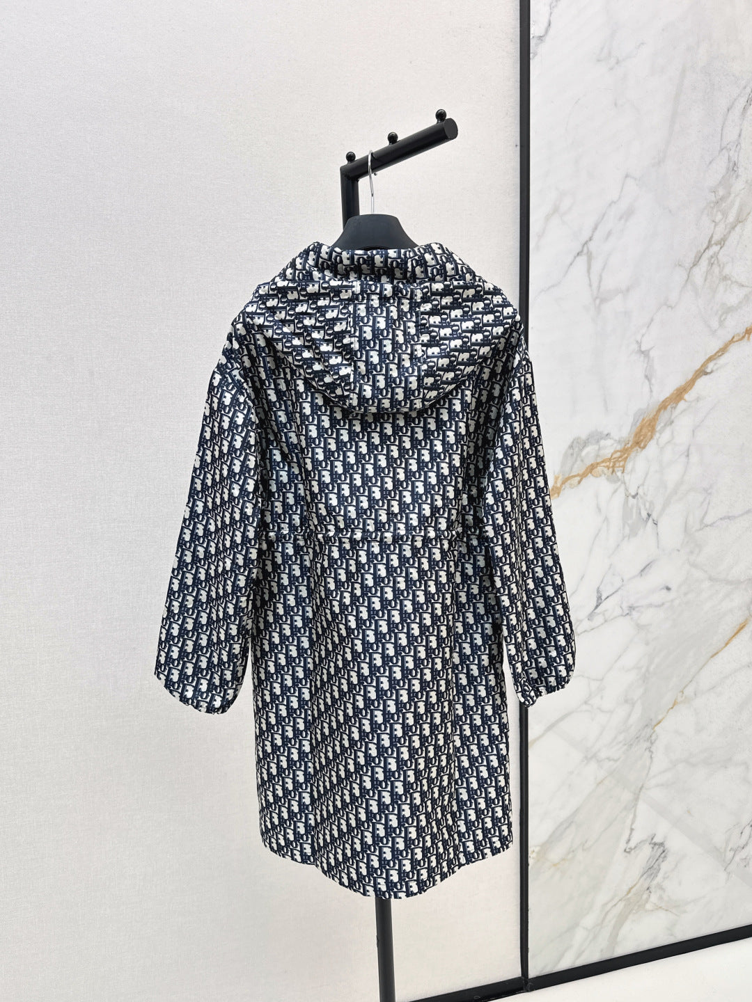 CD New hooded drawstring dress