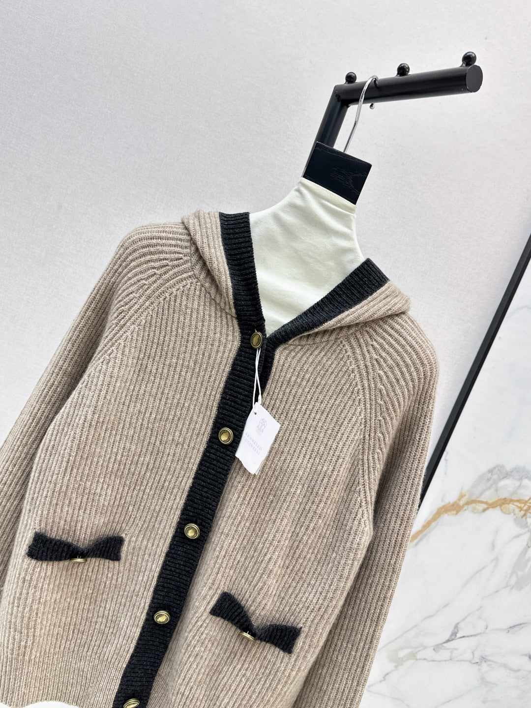 Brune New hooded jacket