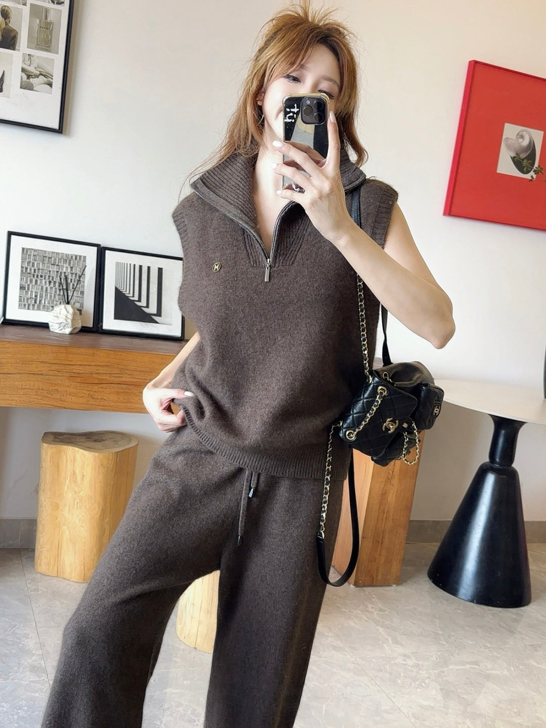 Herm NEW wool suit