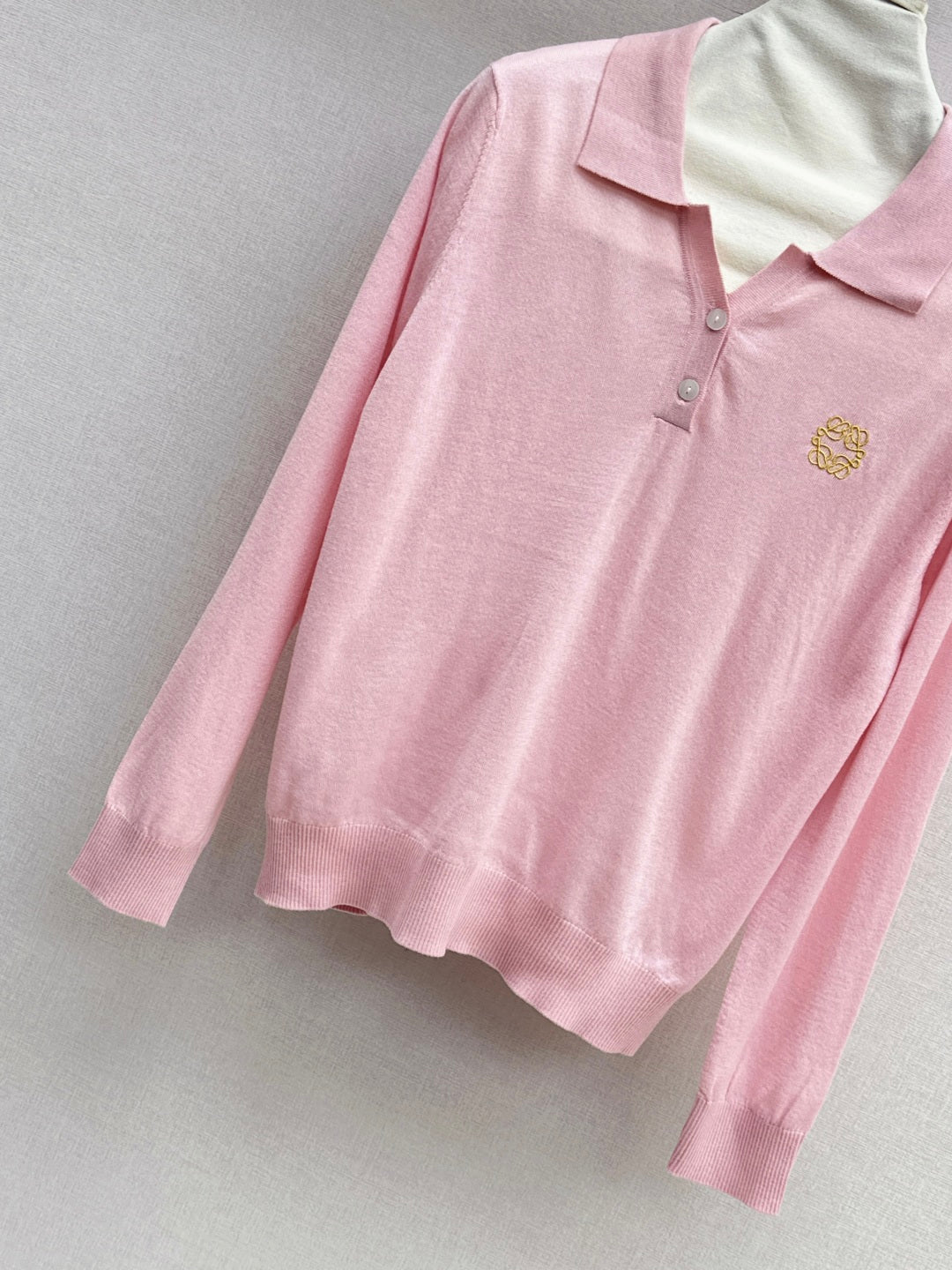 Loe NEW Embroidered wool sweater