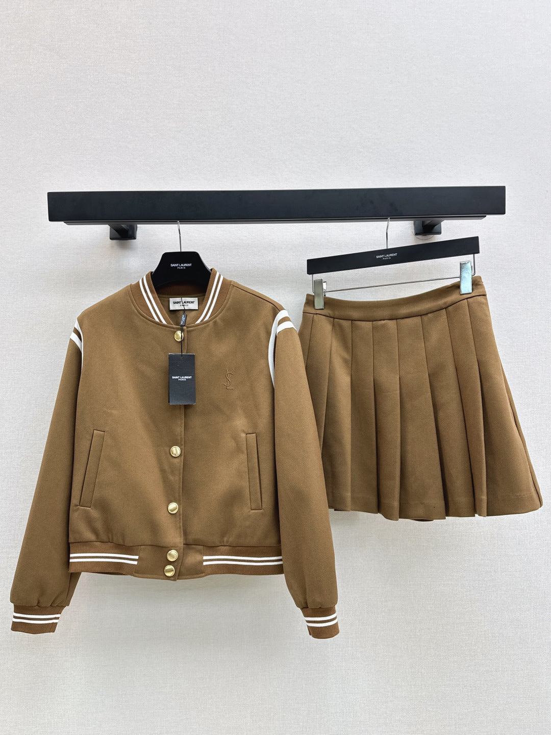 Saint NEW jacket + pleated skirt