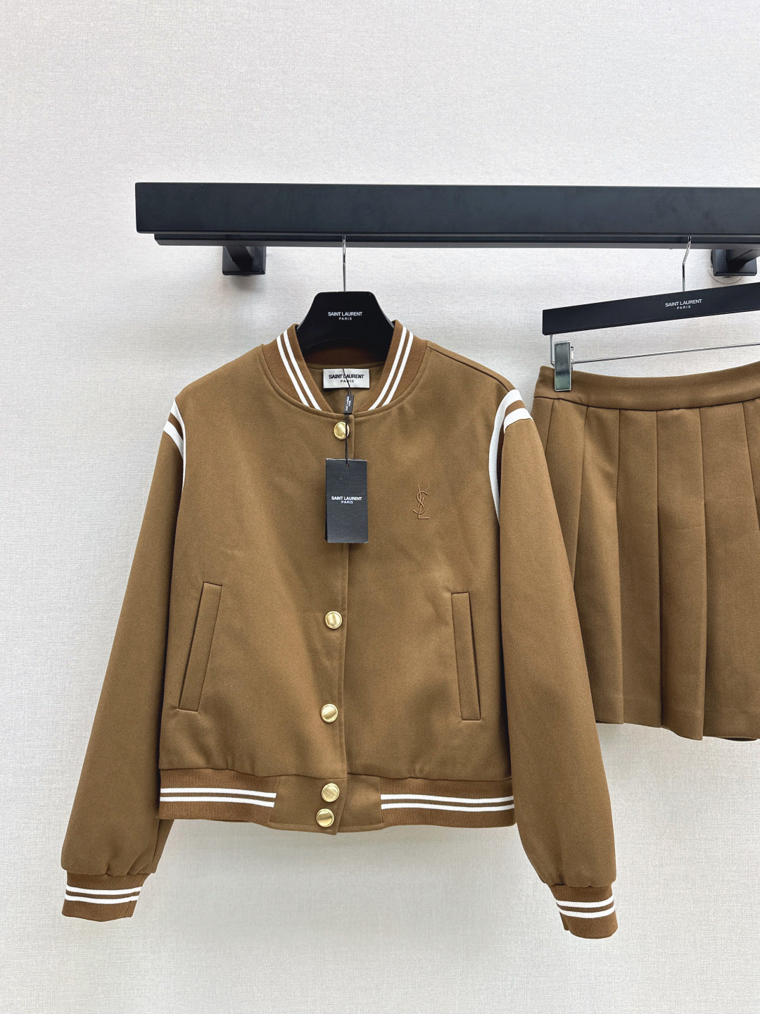 Saint NEW jacket + pleated skirt