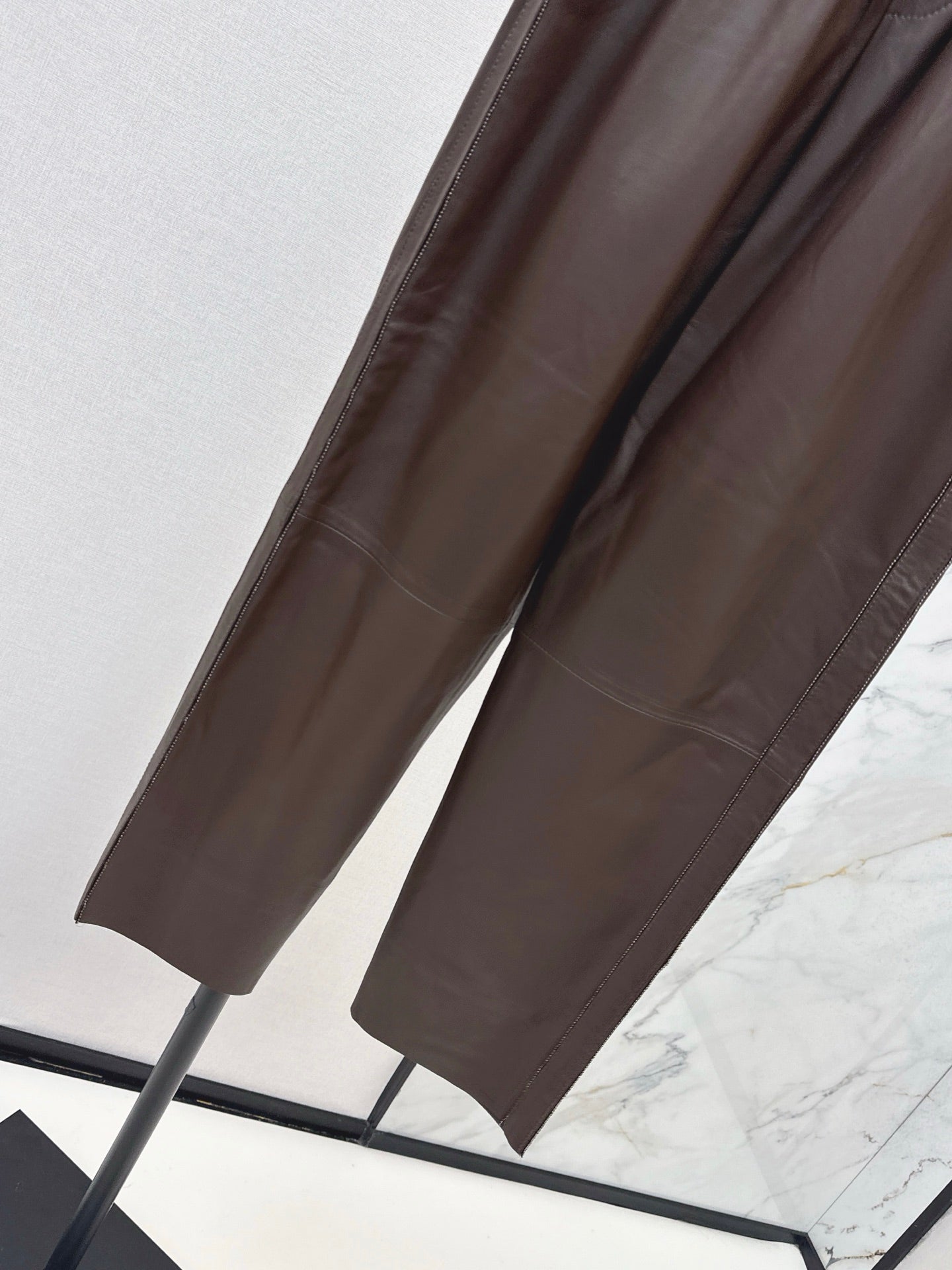 Brun NEW leather pants