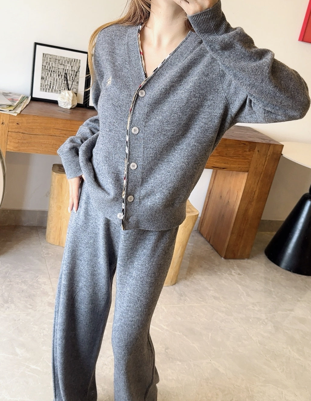 Brun NEW wool suit
