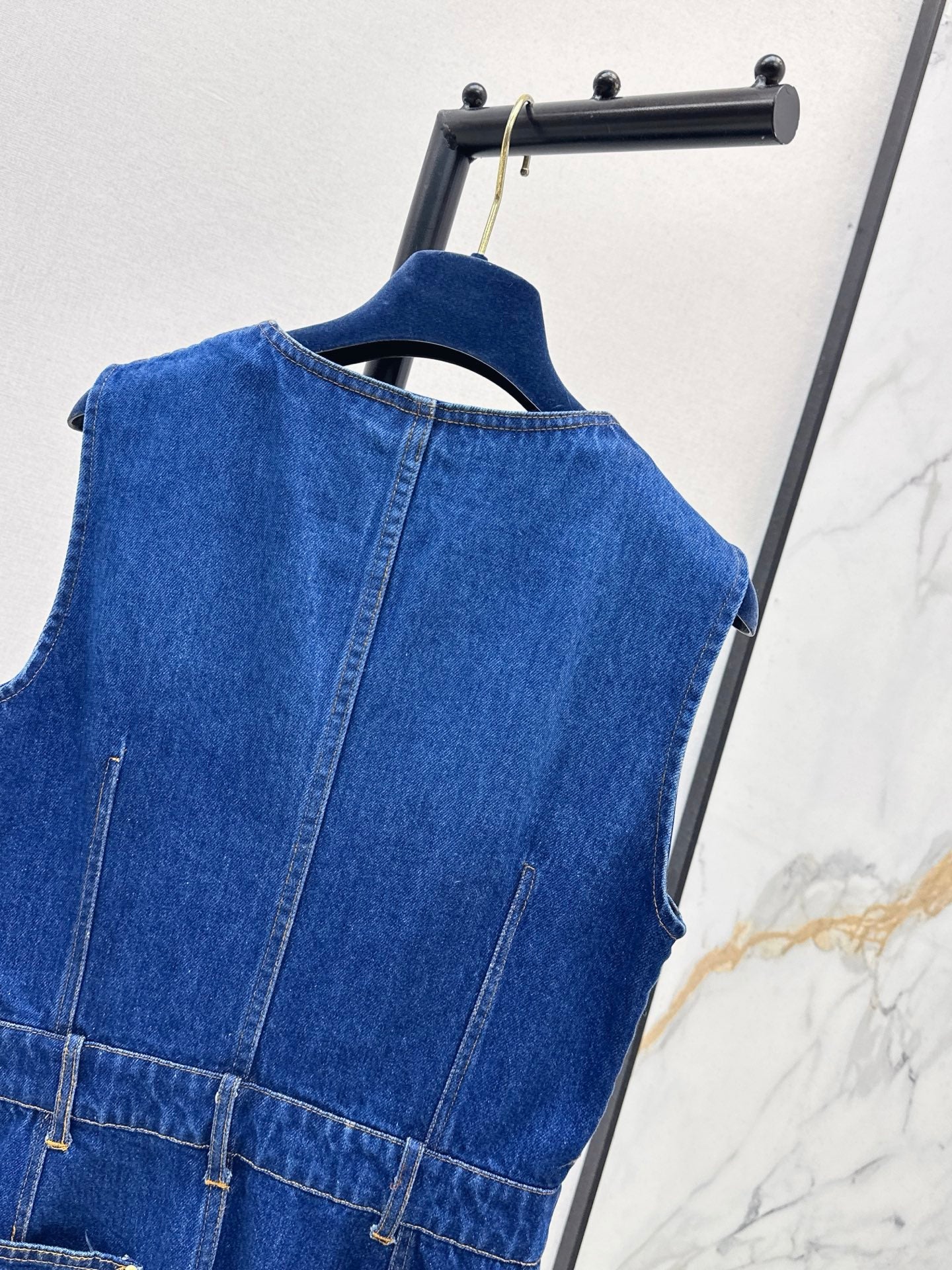Louis NEW Sleeveless denim dress