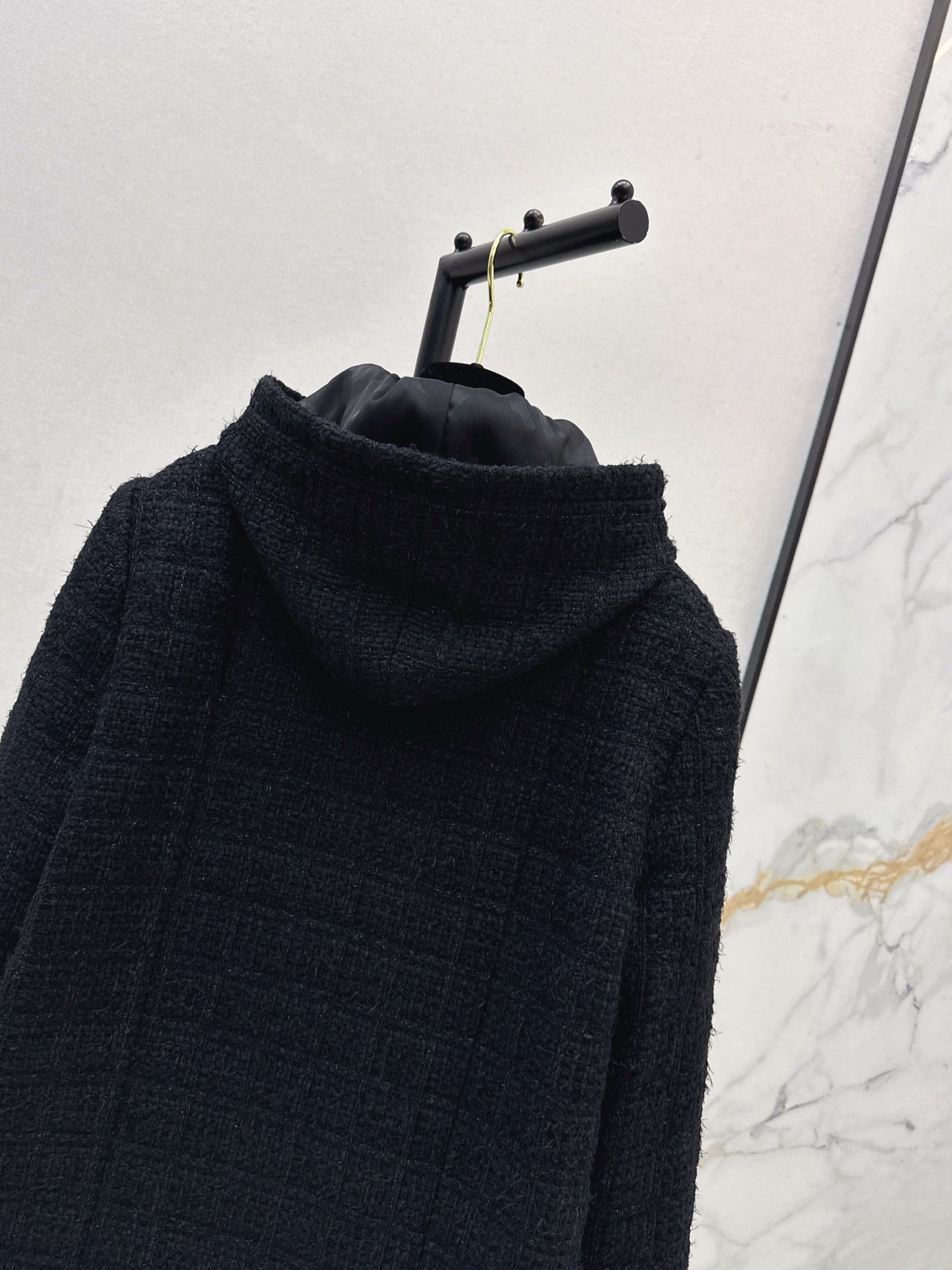 Chan NEW Hooded woven jacket