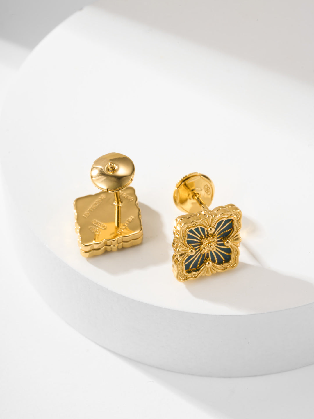 Herm New floral earrings