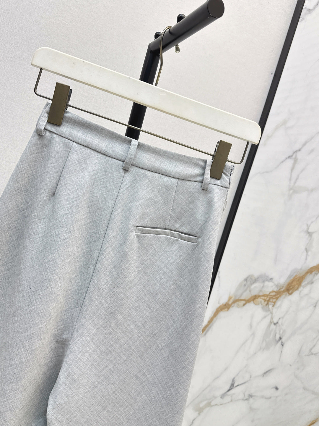 Loe NEW folds suits high-waist pants