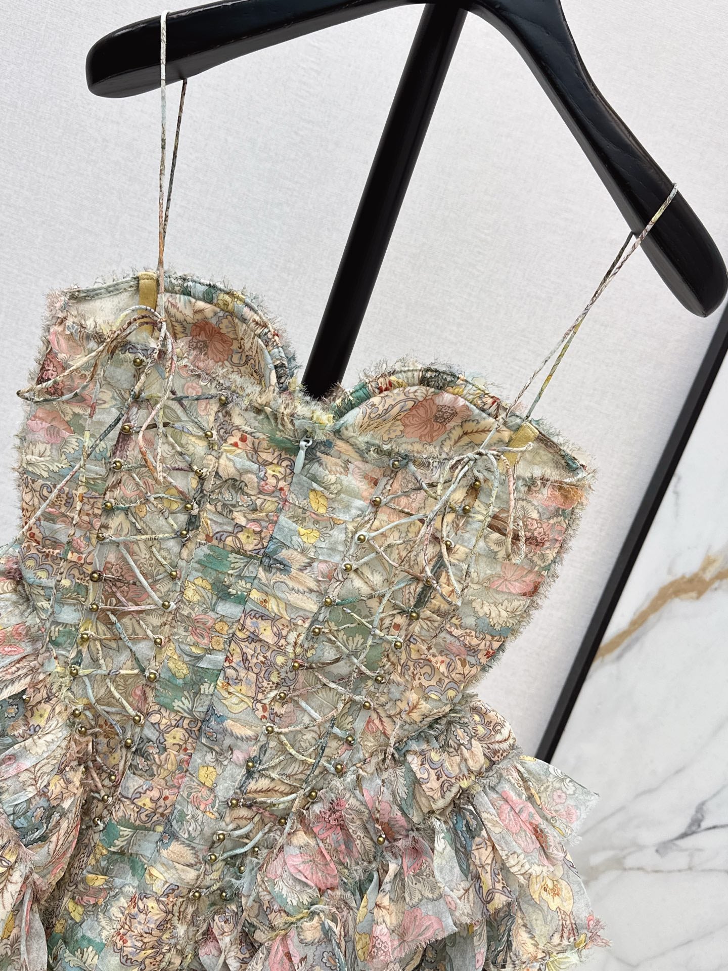 Zimm NEW print tube top dress