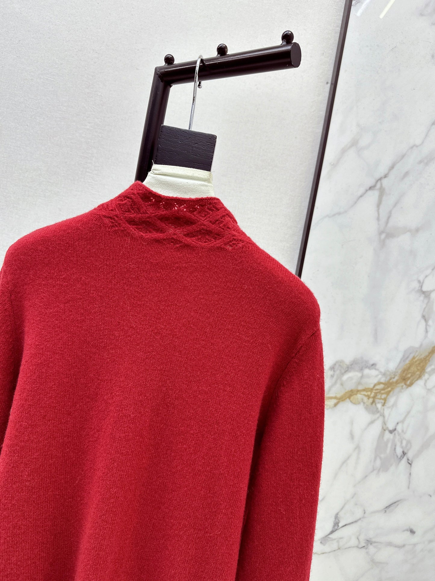 Chol NEW high neck cardigan