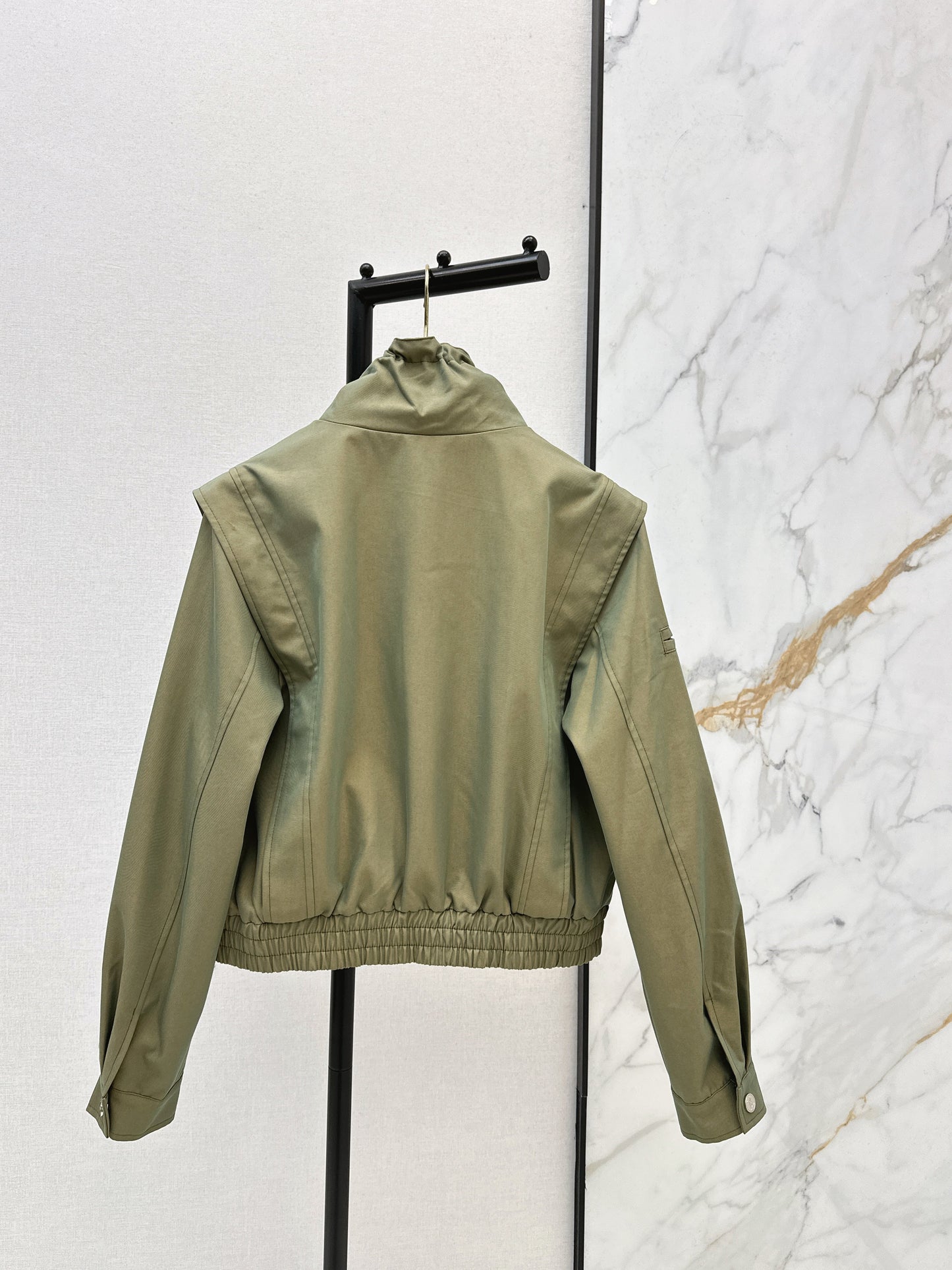 Louis NEW padded-shoulder lapel jacket