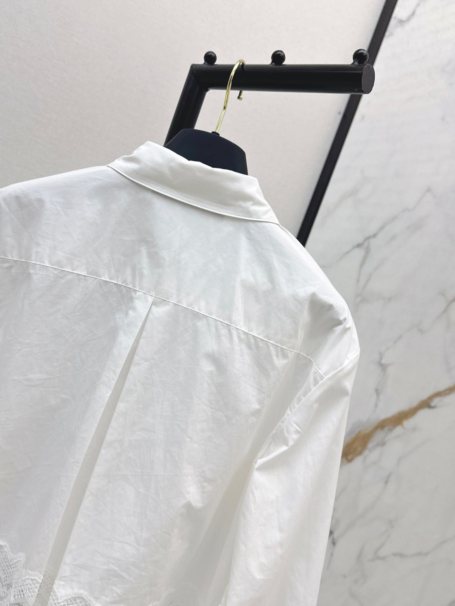 Louis NEW lace trim shirts