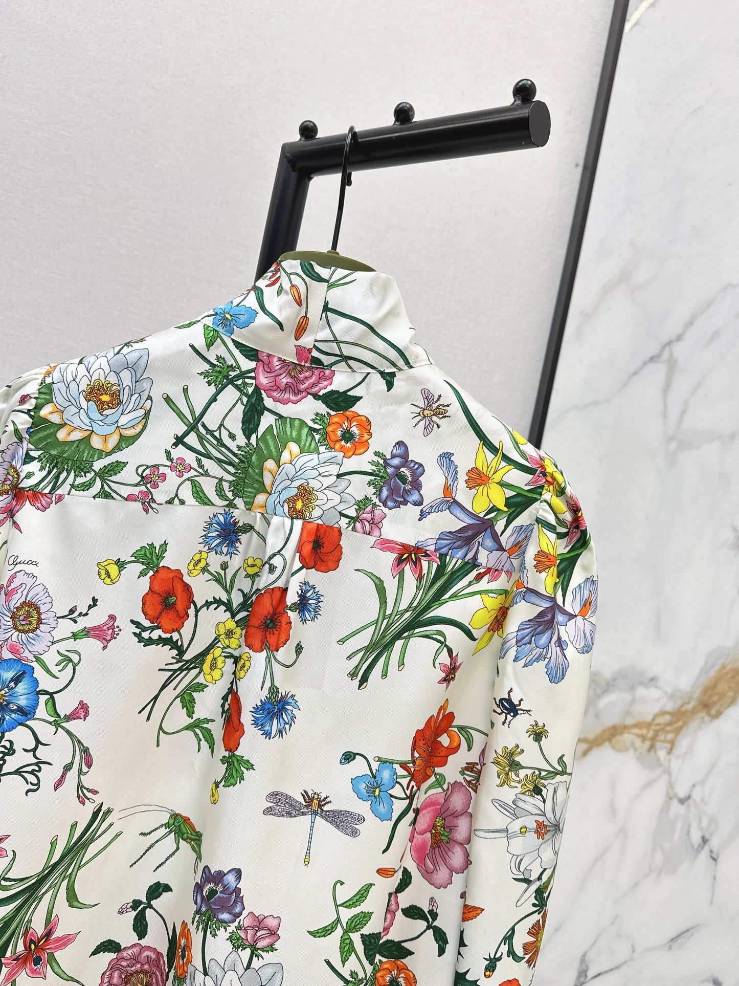 Guc NEW flower silk shirts