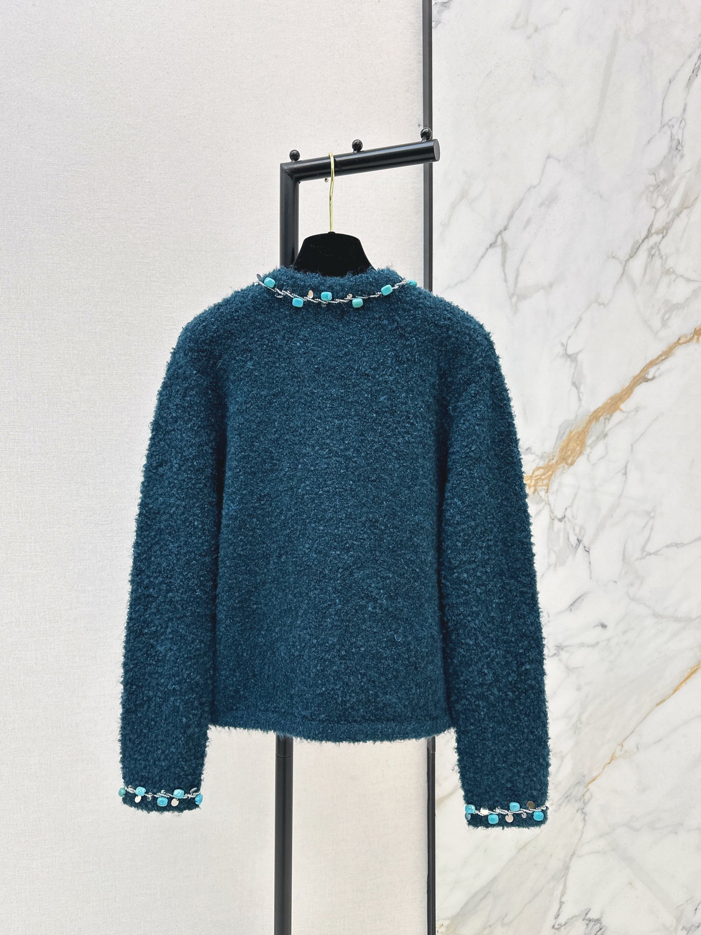 Chan NEW vintage beading cardigan