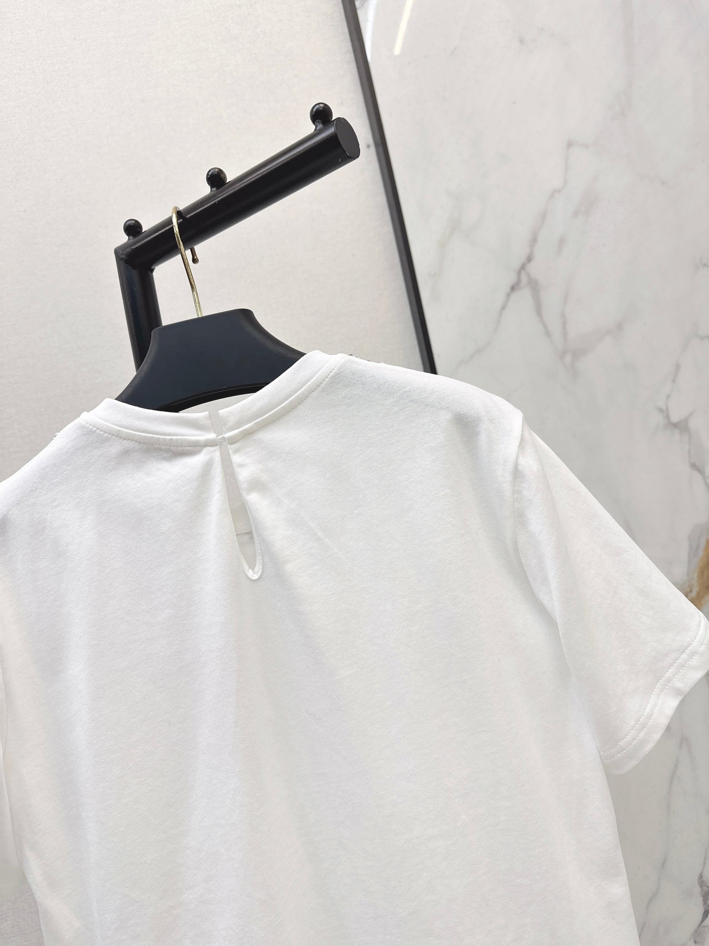 Valen NEW embroidery sequins t-shirt