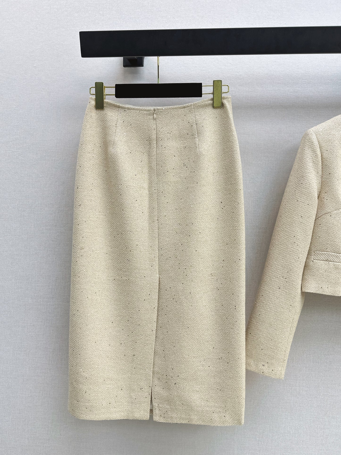 Chan NEW beading jacket skirts outfit sets