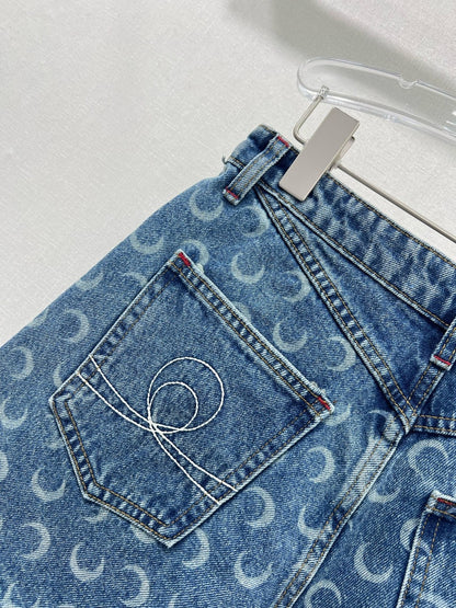 High-end fashionable denim shorts