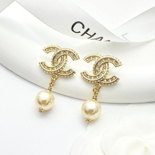 Pearl Gypsophila Earrings