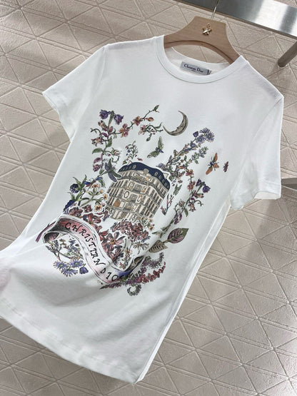 Round neck printed forest style 𝑇𝑒𝑒