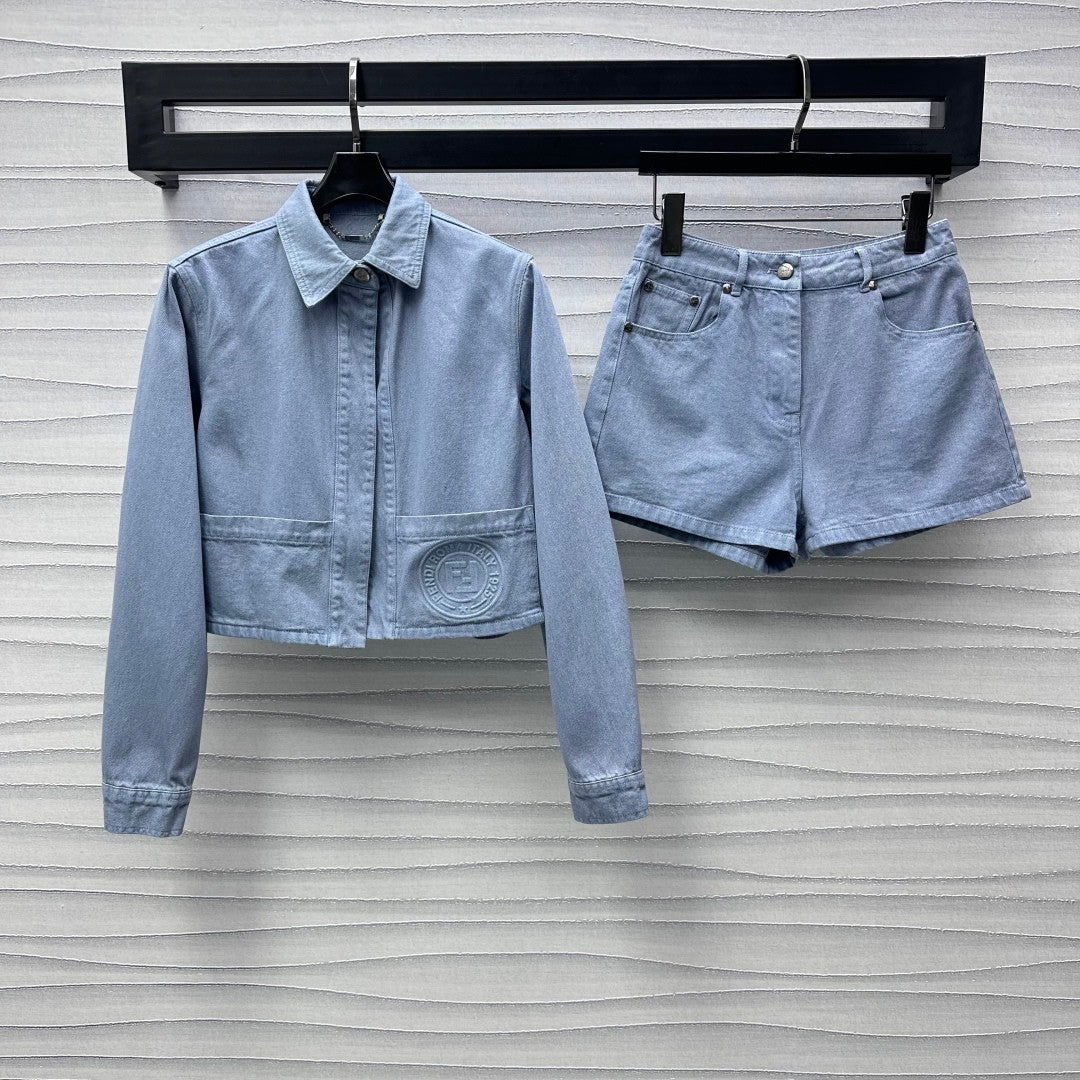 25 years latest denim style simple fashion suit