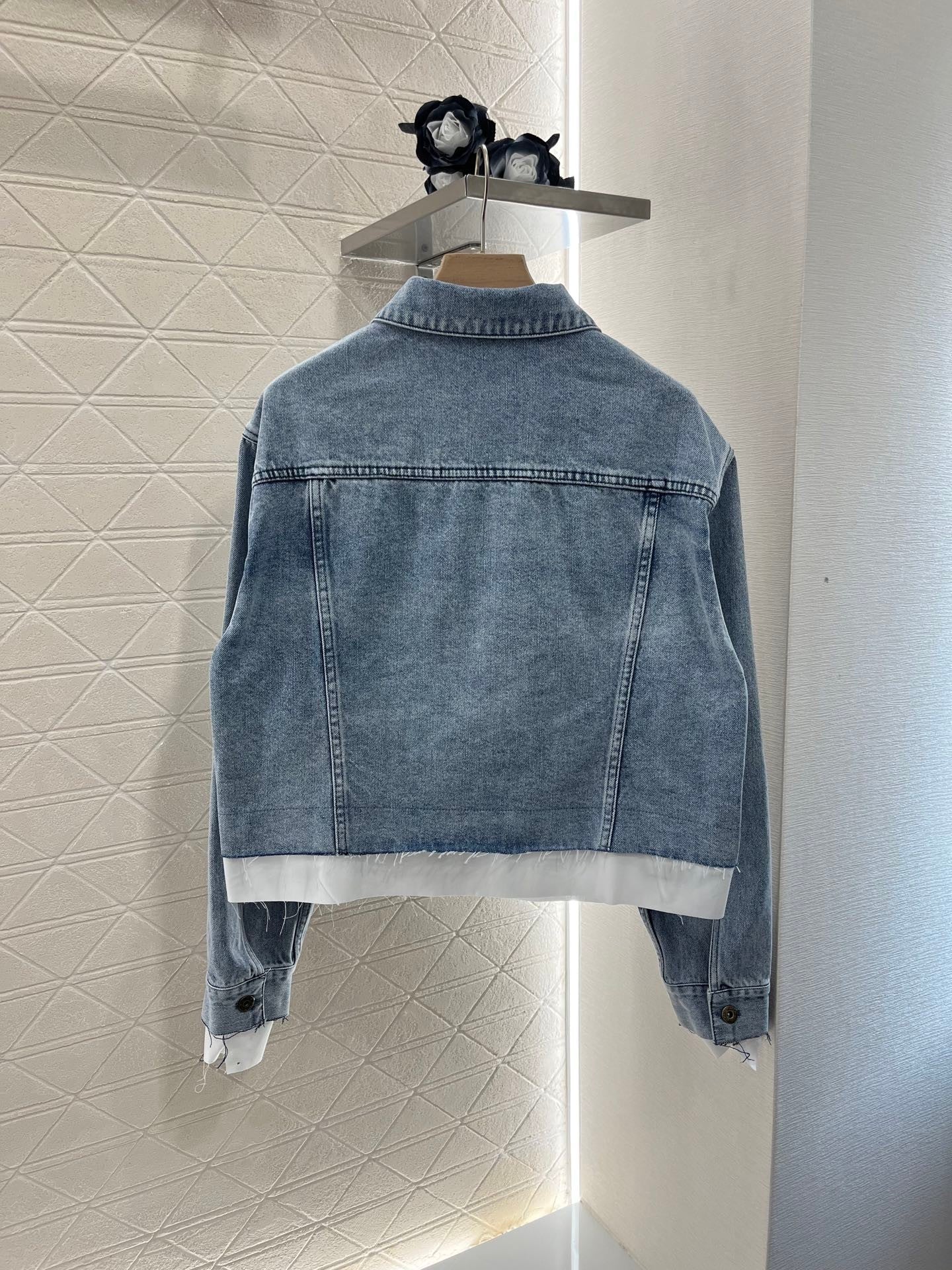 25 years latest denim style simple fashion suit