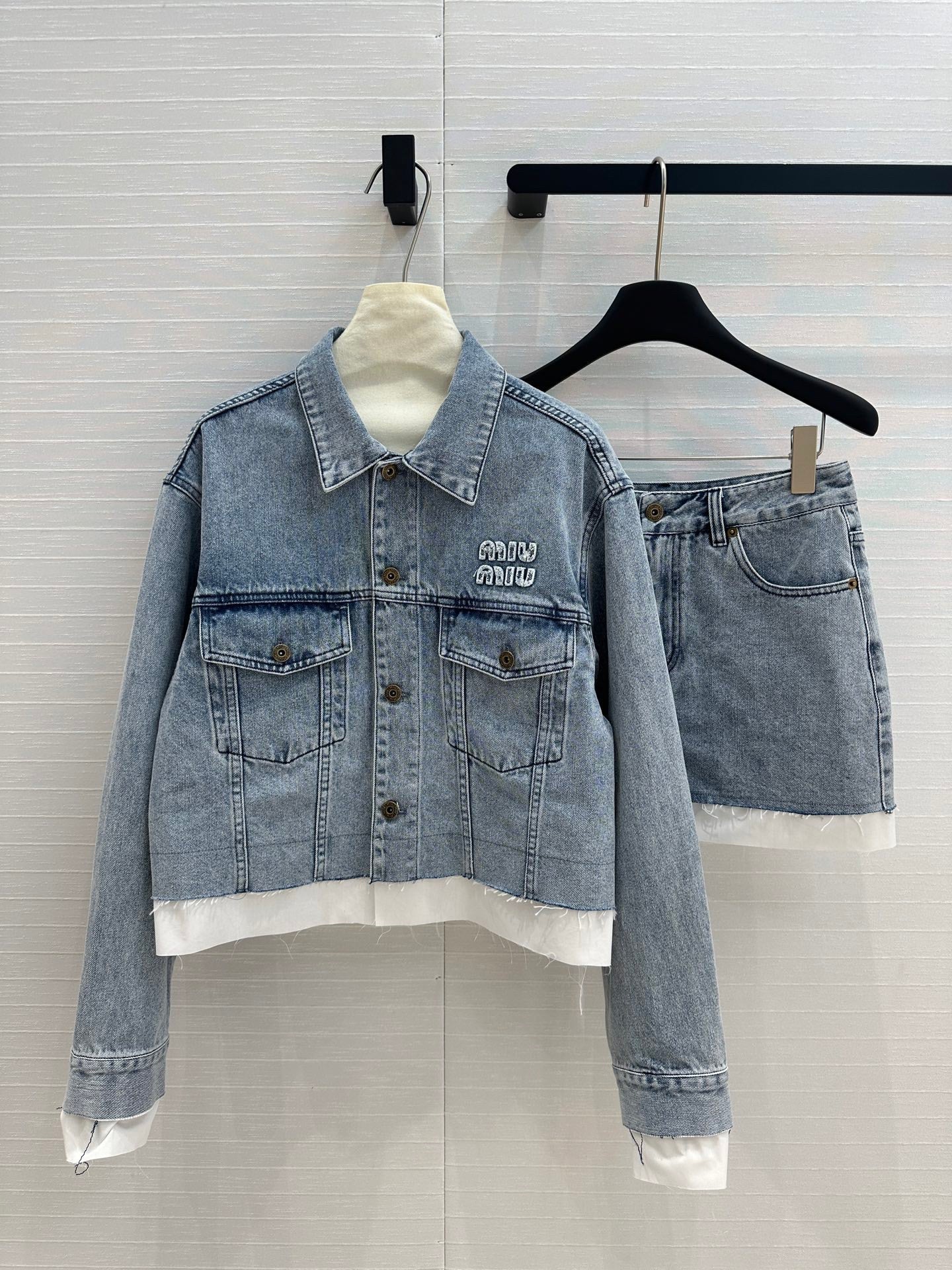 25 years latest denim style simple fashion suit