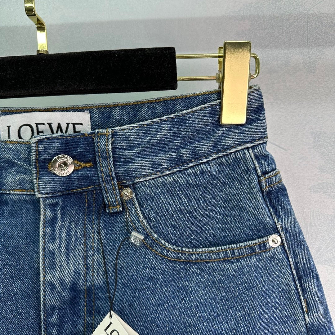 24ss fashion denim shorts