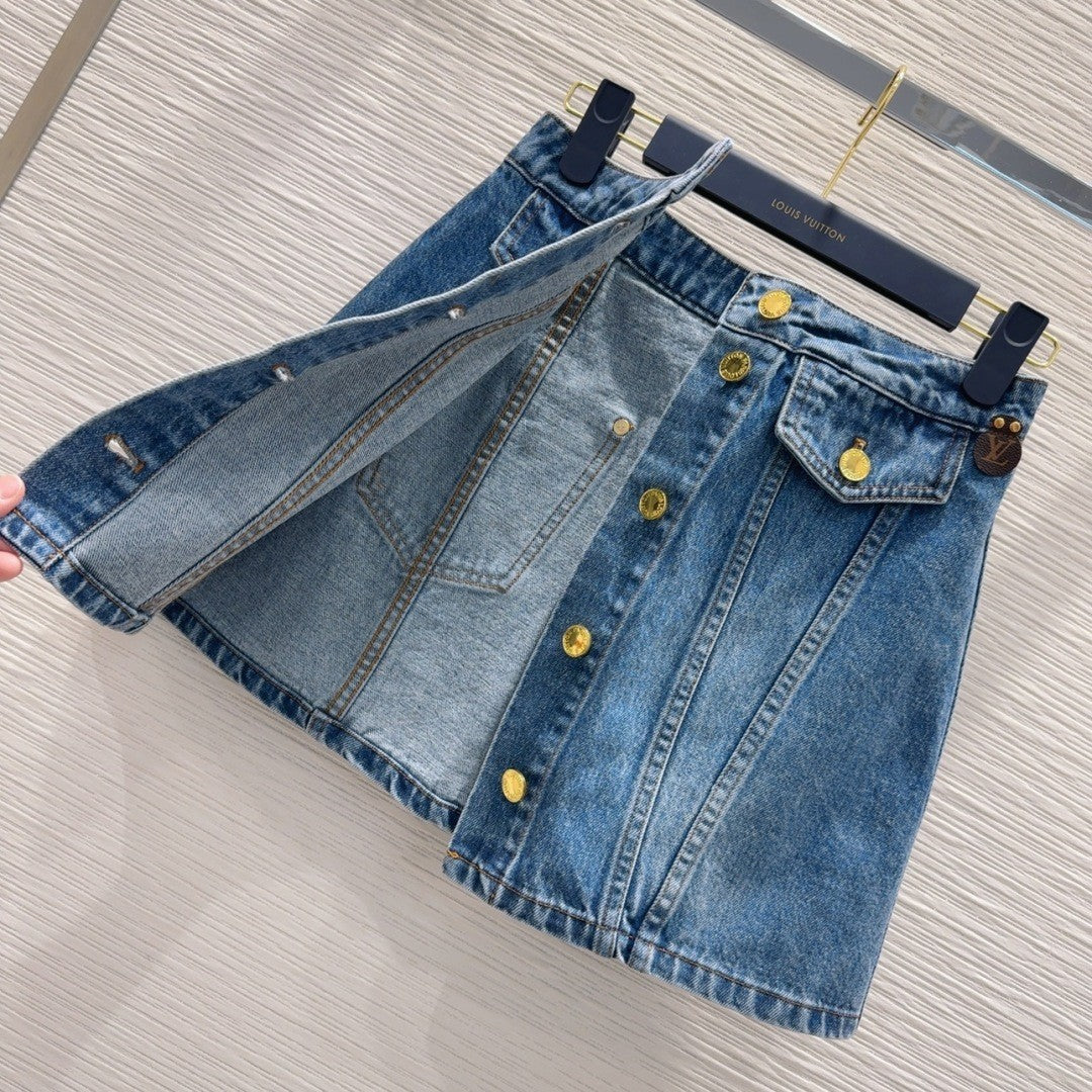 25 years new fashion casual denim skirt