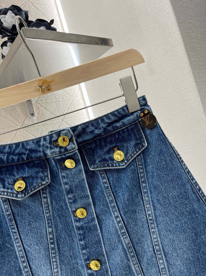 25 years new fashion casual denim skirt