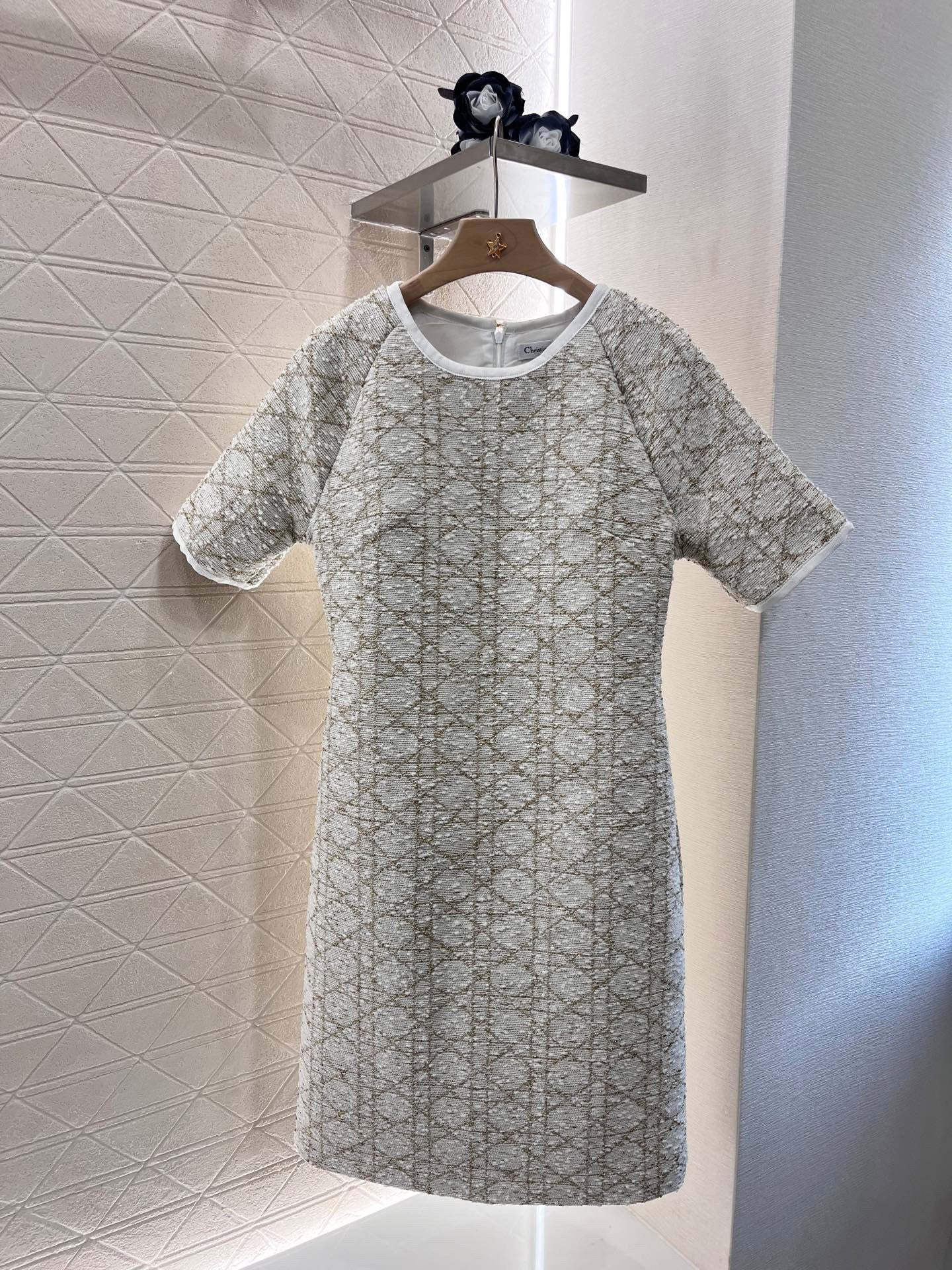 25ss new jin short-sleeved dress