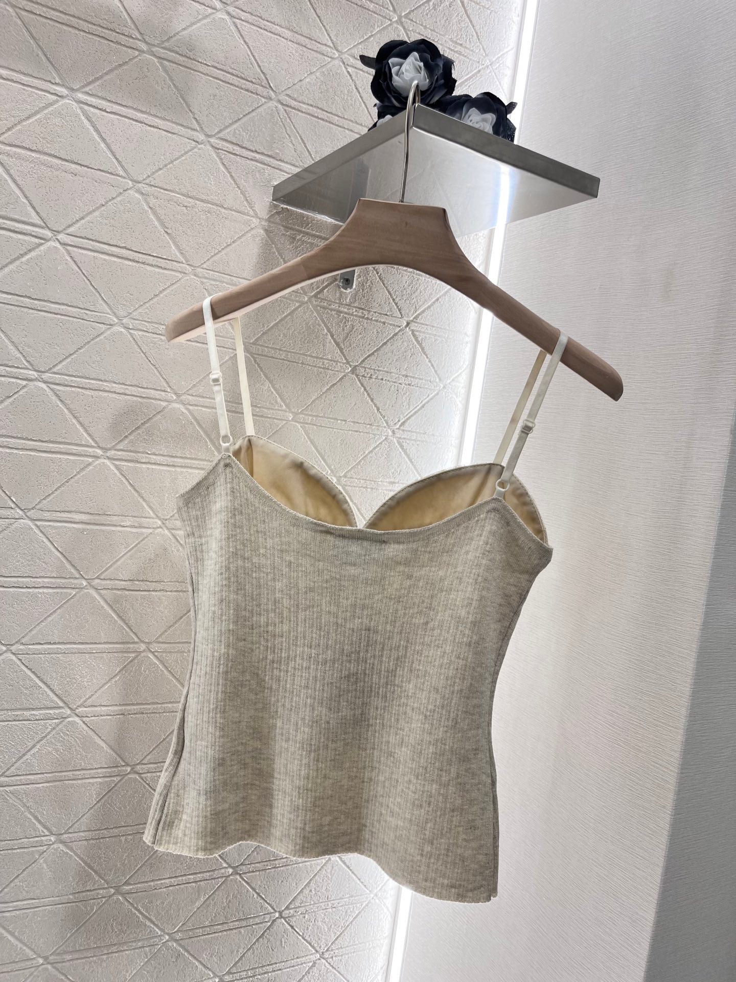 25ss new sexy knitted camisole