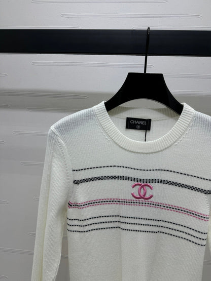 New Fashion Wool Knitted Long Sleeve Top