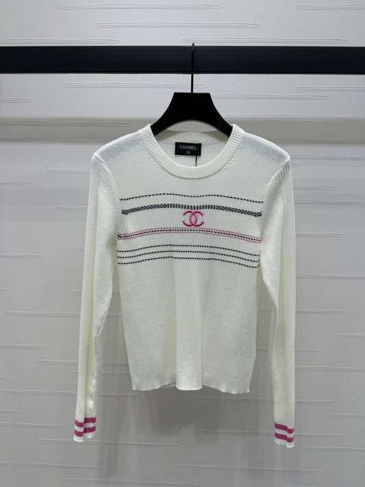 New Fashion Wool Knitted Long Sleeve Top