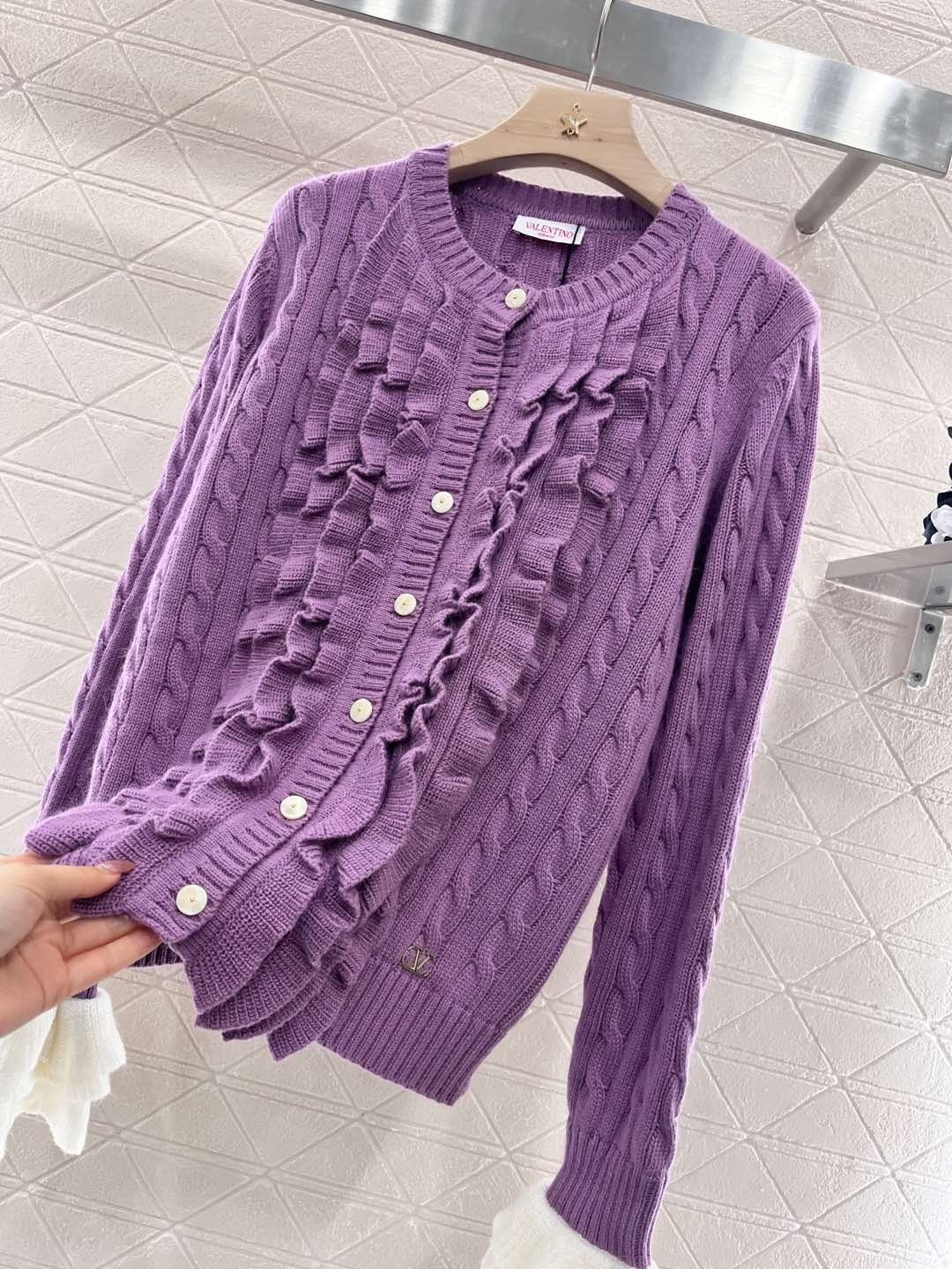 25ss new color matching striped long sleeve top