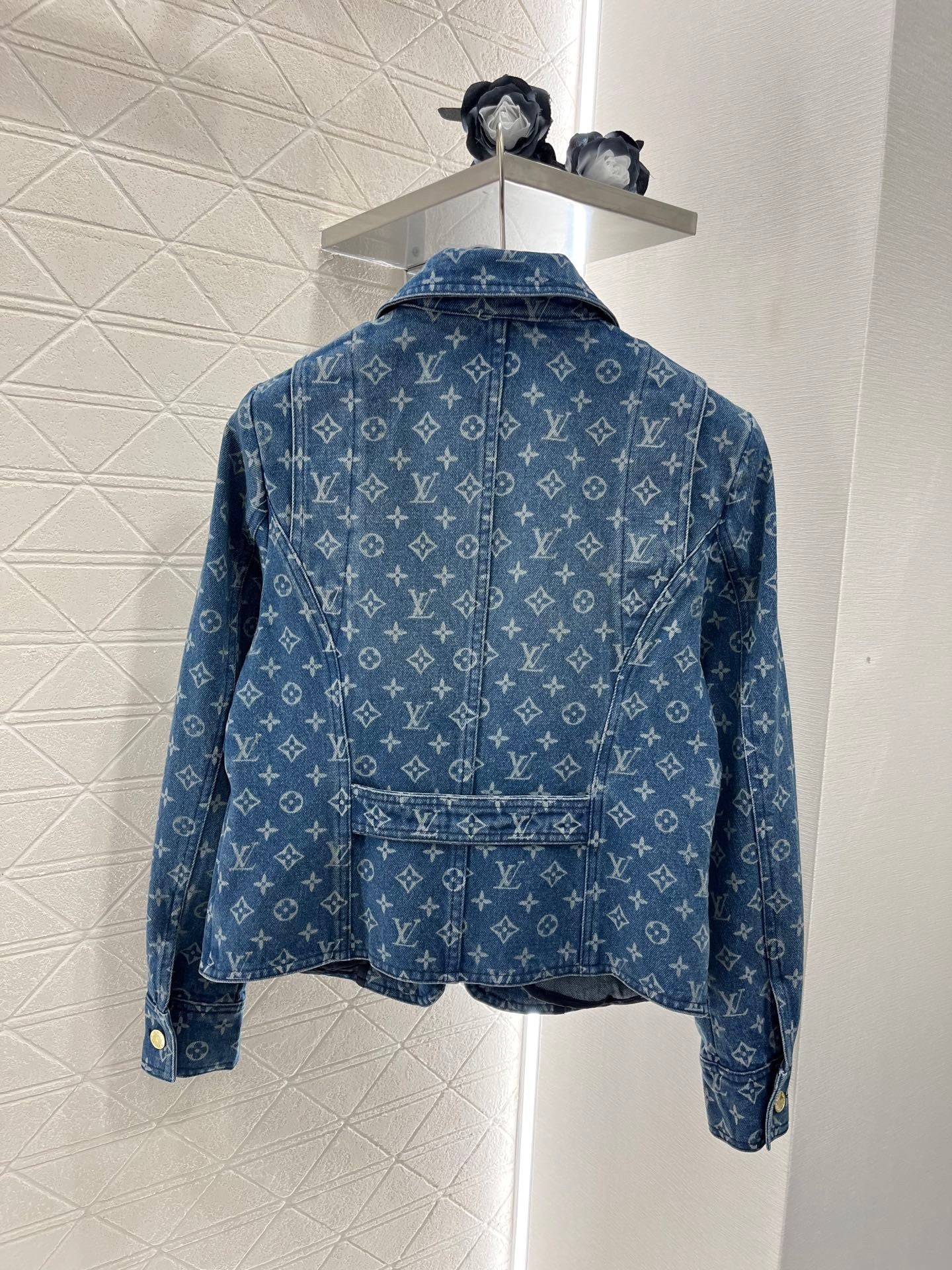 25ss early spring new print denim jacket