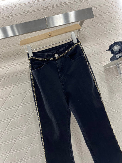 25ss new fashion twill cotton material women's jeans