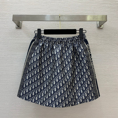 25ss new jacquard material fashionable elastic skirt