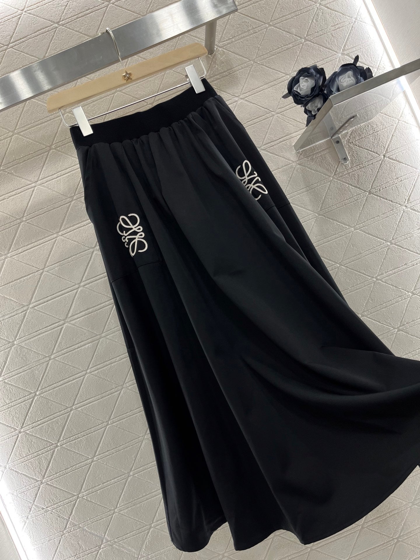 25ss new cotton material fashionable high waist skirt